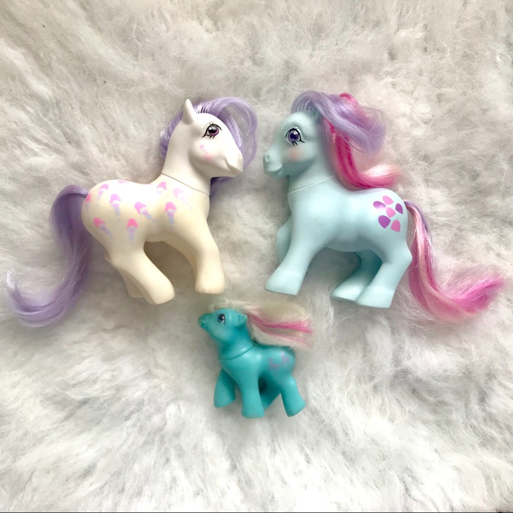 My little Pony vintage lot G1!! (3 ponies)